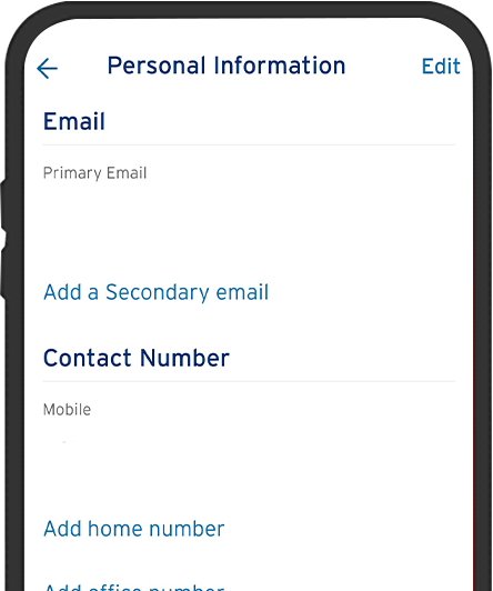 Personal Information Update